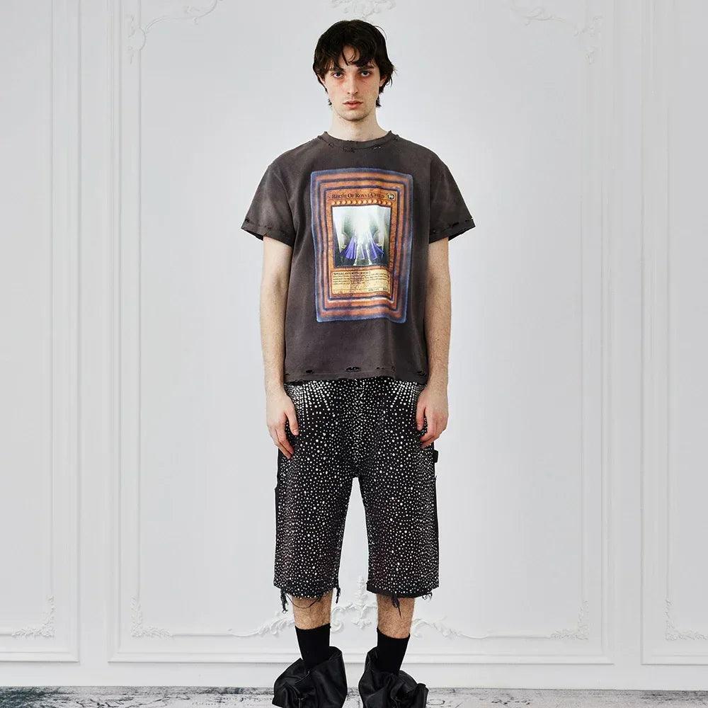Yu-Gi-Oh! Destroyed Vintage Tee - BIRTH OF ROYAL CHILD - VENTURER