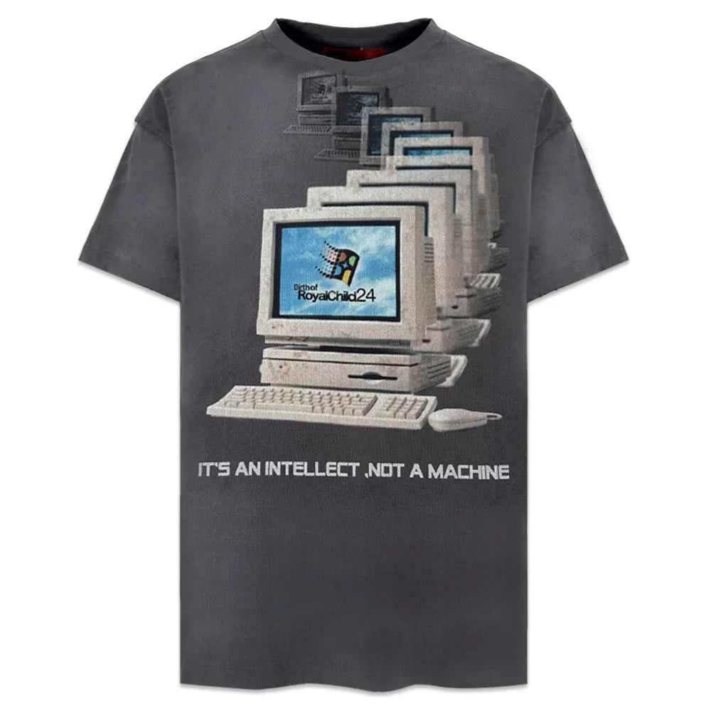 Windows 24 Distressed Vintage Tee - BIRTH OF ROYAL CHILD - VENTURER