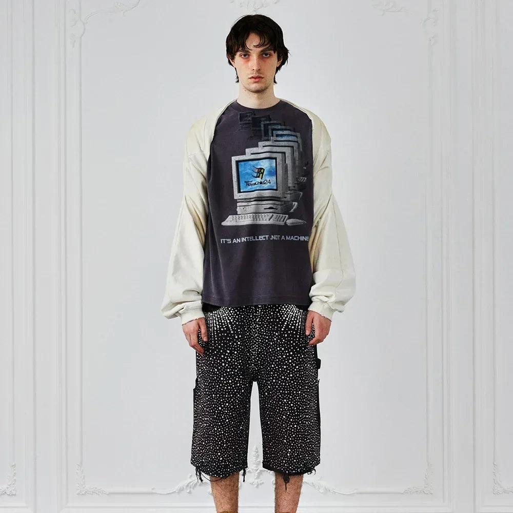 Windows 24 Distressed Vintage Tee - BIRTH OF ROYAL CHILD - VENTURER