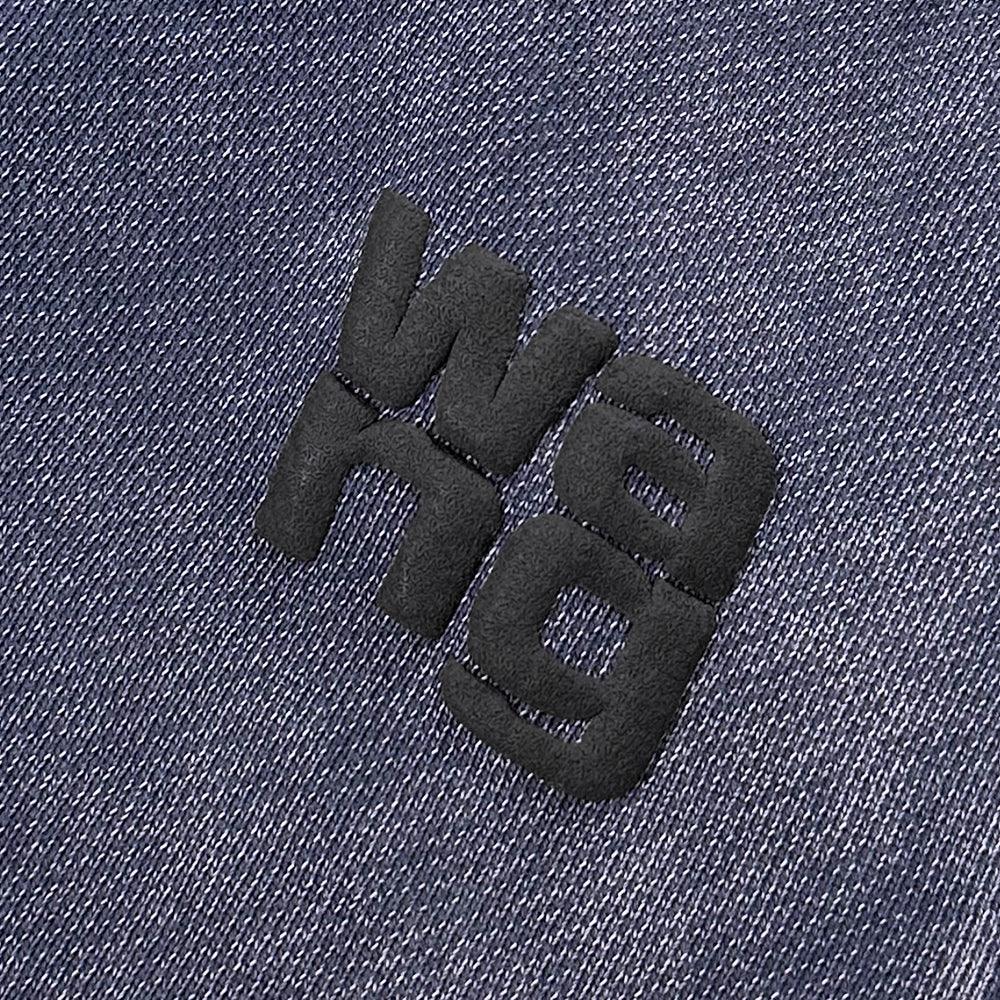Puff Paint Logo Essential Terry Sweatpants - ALEXANDER WANG - VENTURER