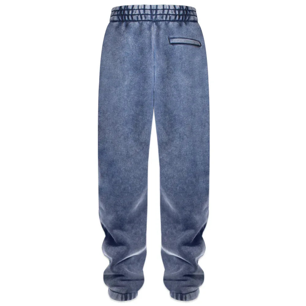 Puff Paint Logo Essential Terry Sweatpants - ALEXANDER WANG - VENTURER