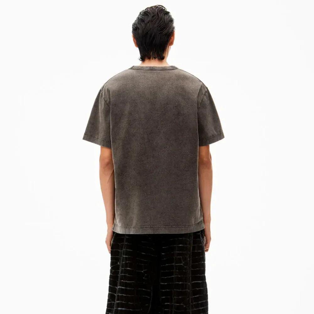 Distressed Skyline Logo Graphic Tee - ALEXANDER WANG - VENTURER