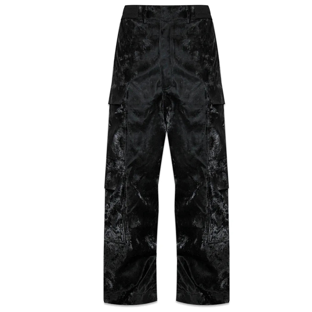 Dusty Rubber Mega Cargo Pants - ARNODEFRANCE - VENTURER