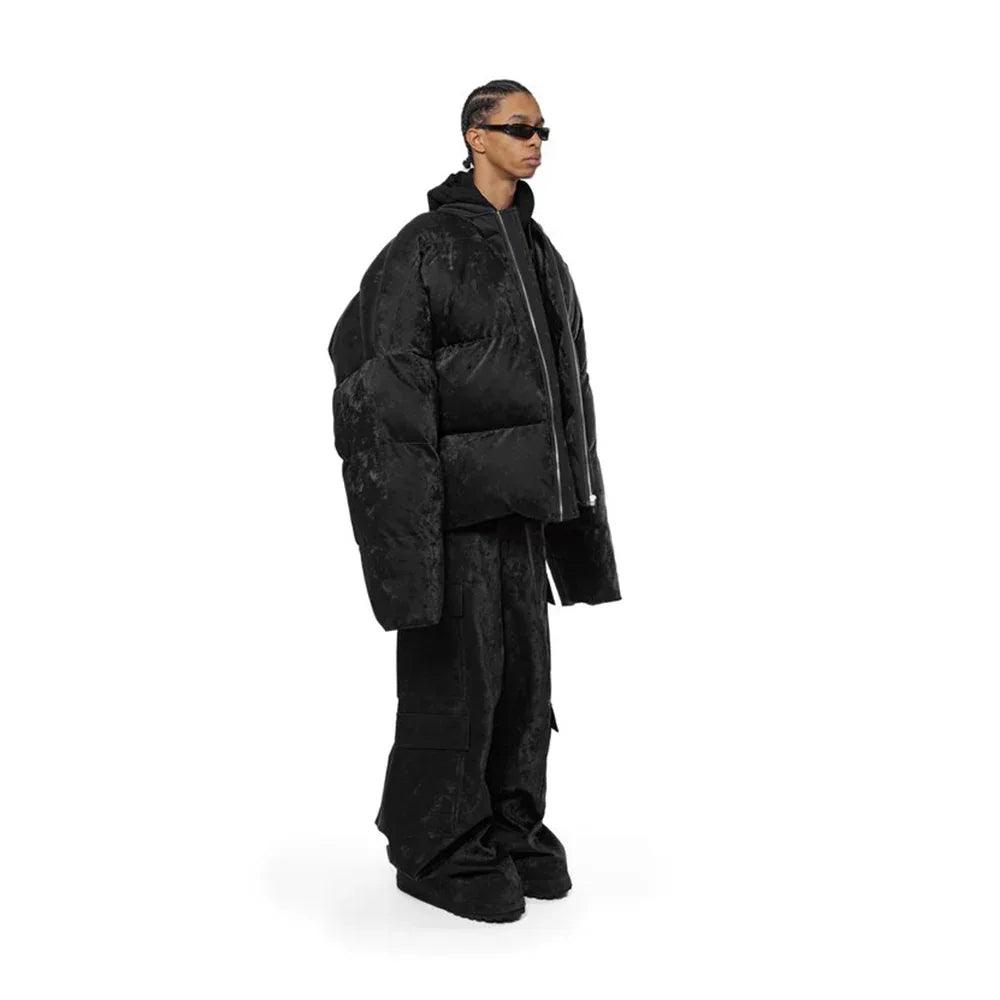 Dusty Rubber Mega Cargo Pants - ARNODEFRANCE - VENTURER
