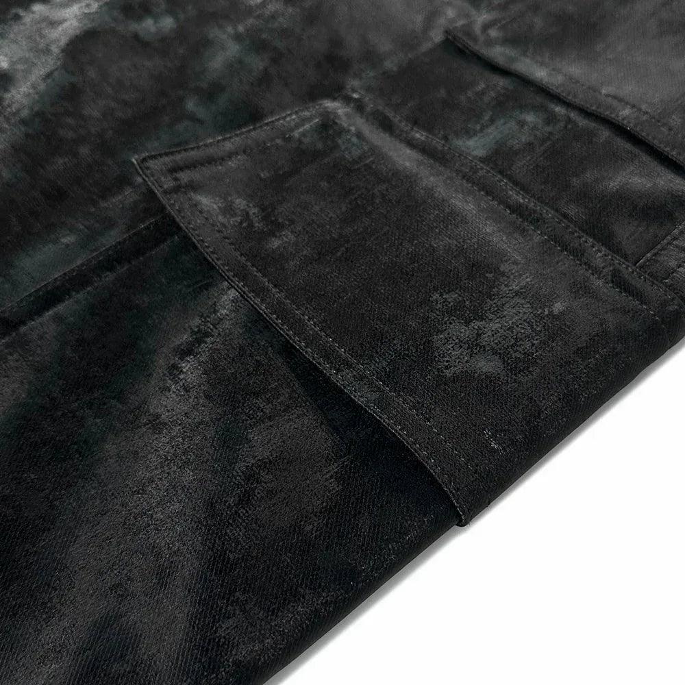 Dusty Rubber Mega Cargo Pants - ARNODEFRANCE - VENTURER