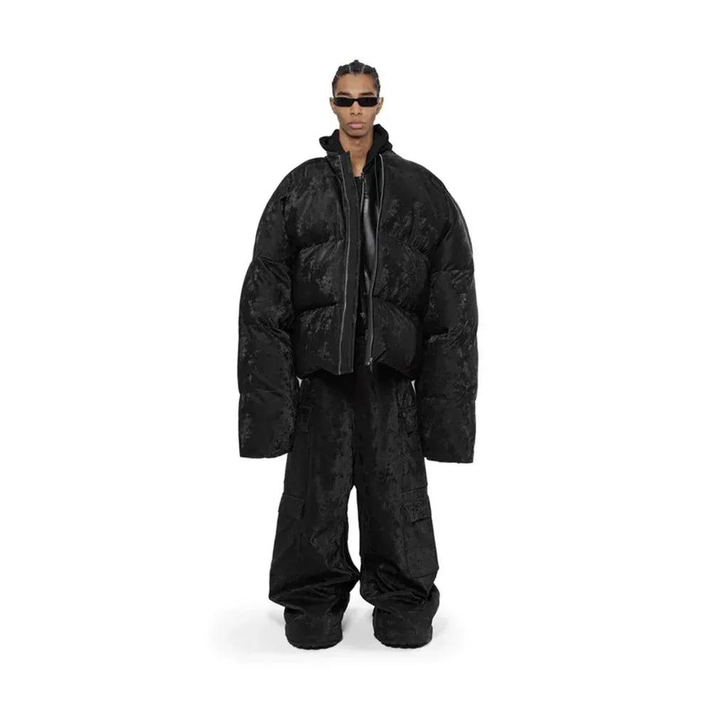 Dusty Rubber Mega Cargo Pants - ARNODEFRANCE - VENTURER