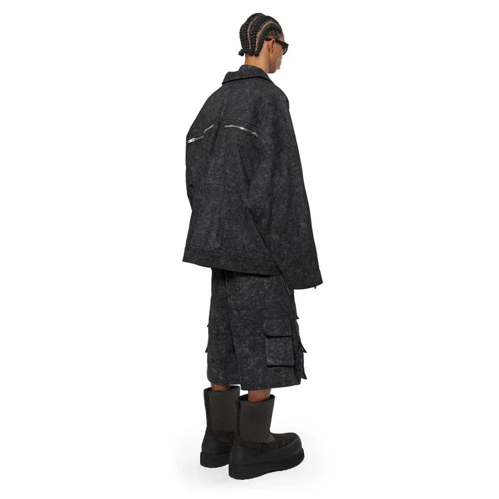 Dirty Canvas Cargo Jorts - ARNODEFRANCE - VENTURER
