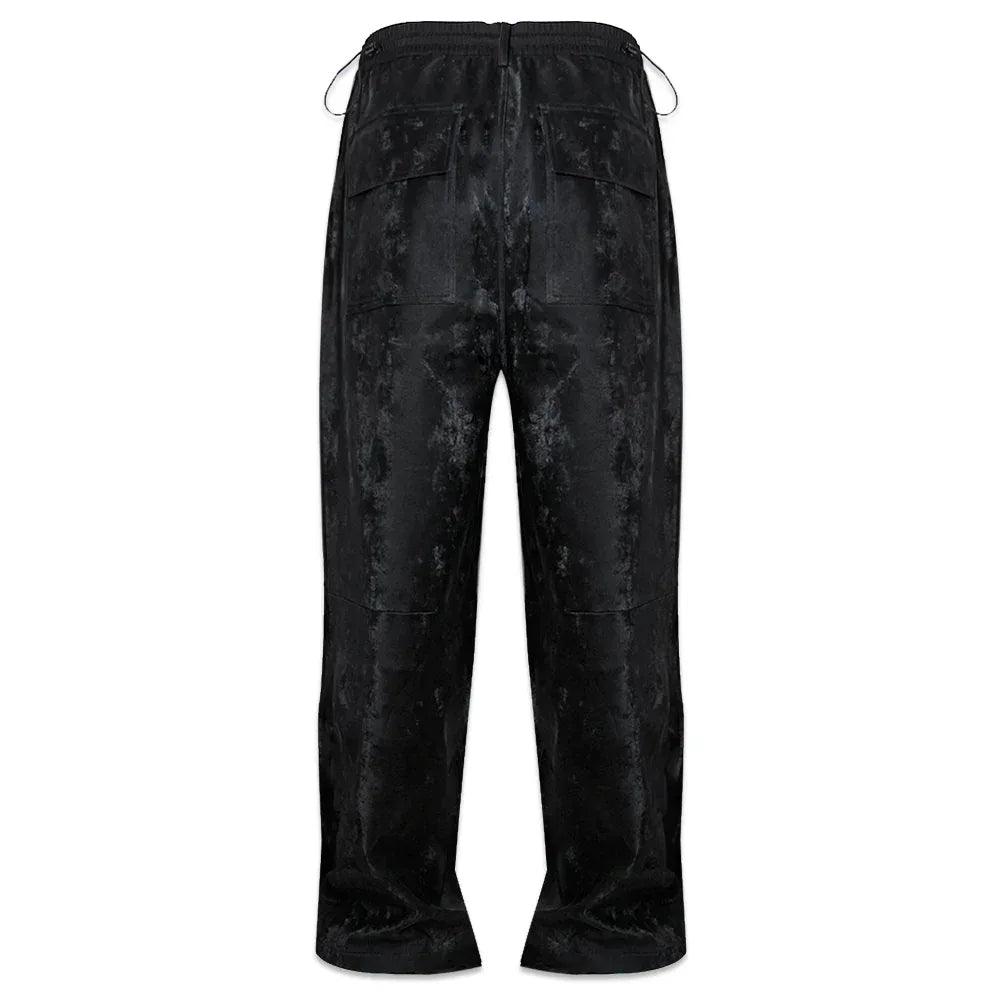 Dusty Rubber Zipper Baggy Pants - ARNODEFRANCE - VENTURER