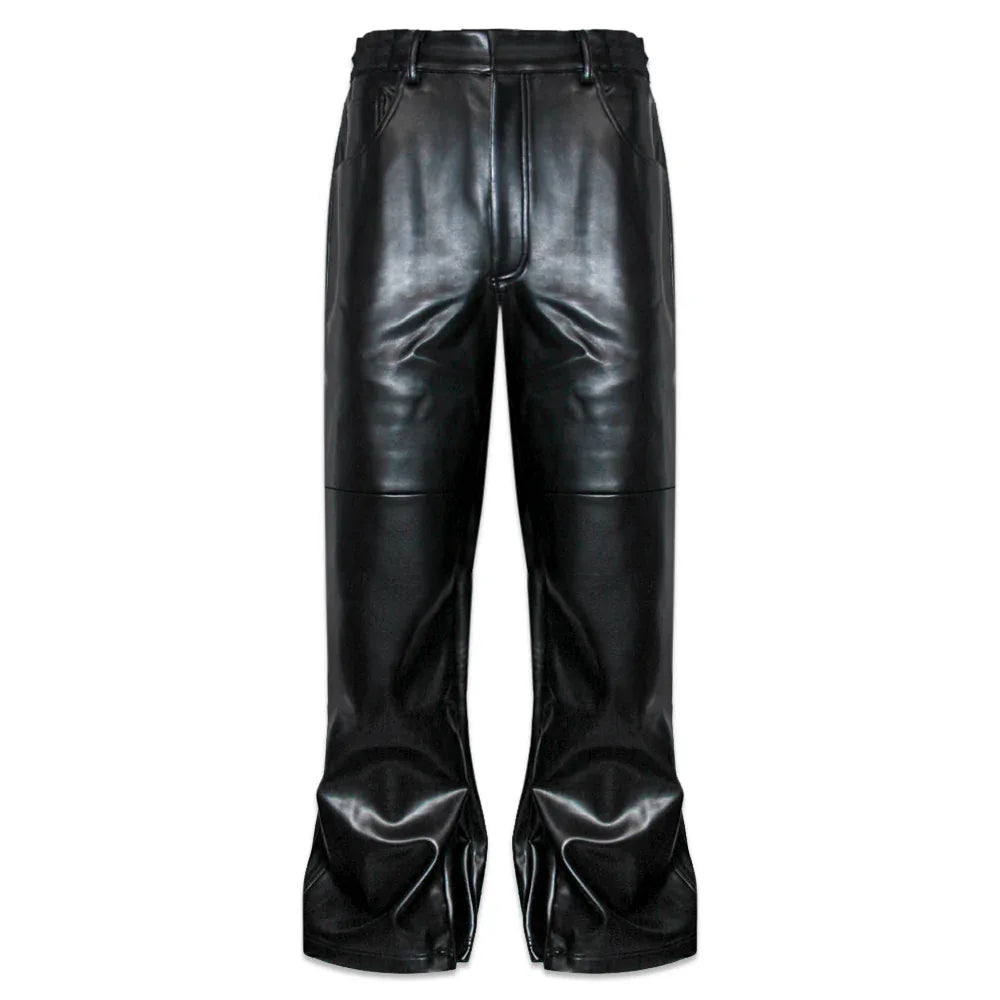 Leather Baggy Pants - ARNODEFRANCE - VENTURER
