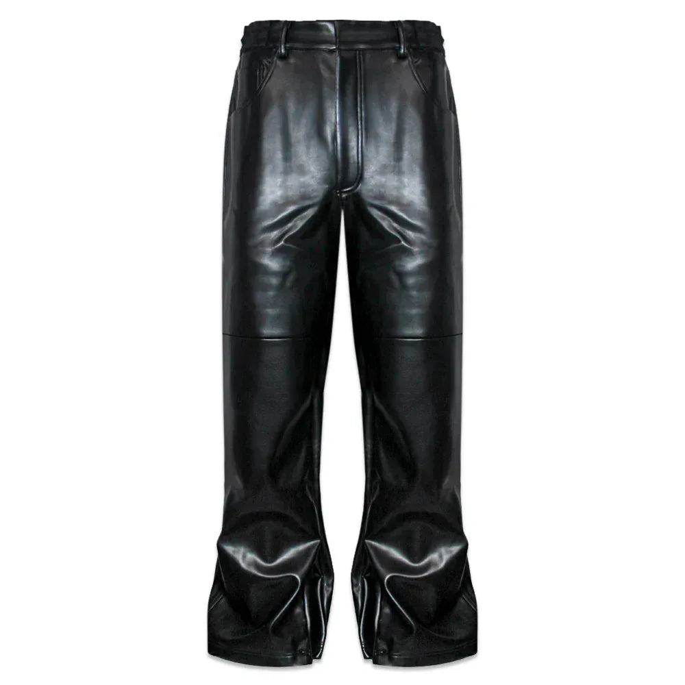 Leather Baggy Pants - ARNODEFRANCE - VENTURER
