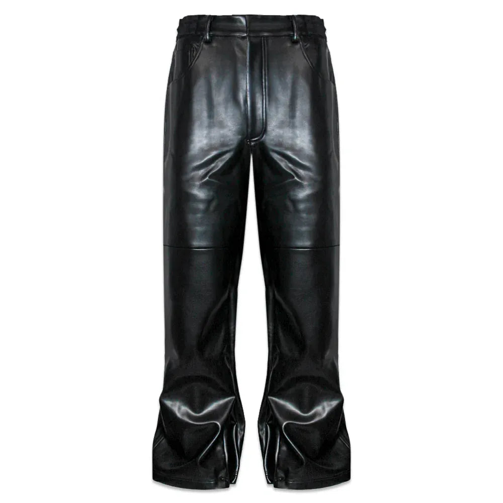 Leather Baggy Pants - ARNODEFRANCE - VENTURER