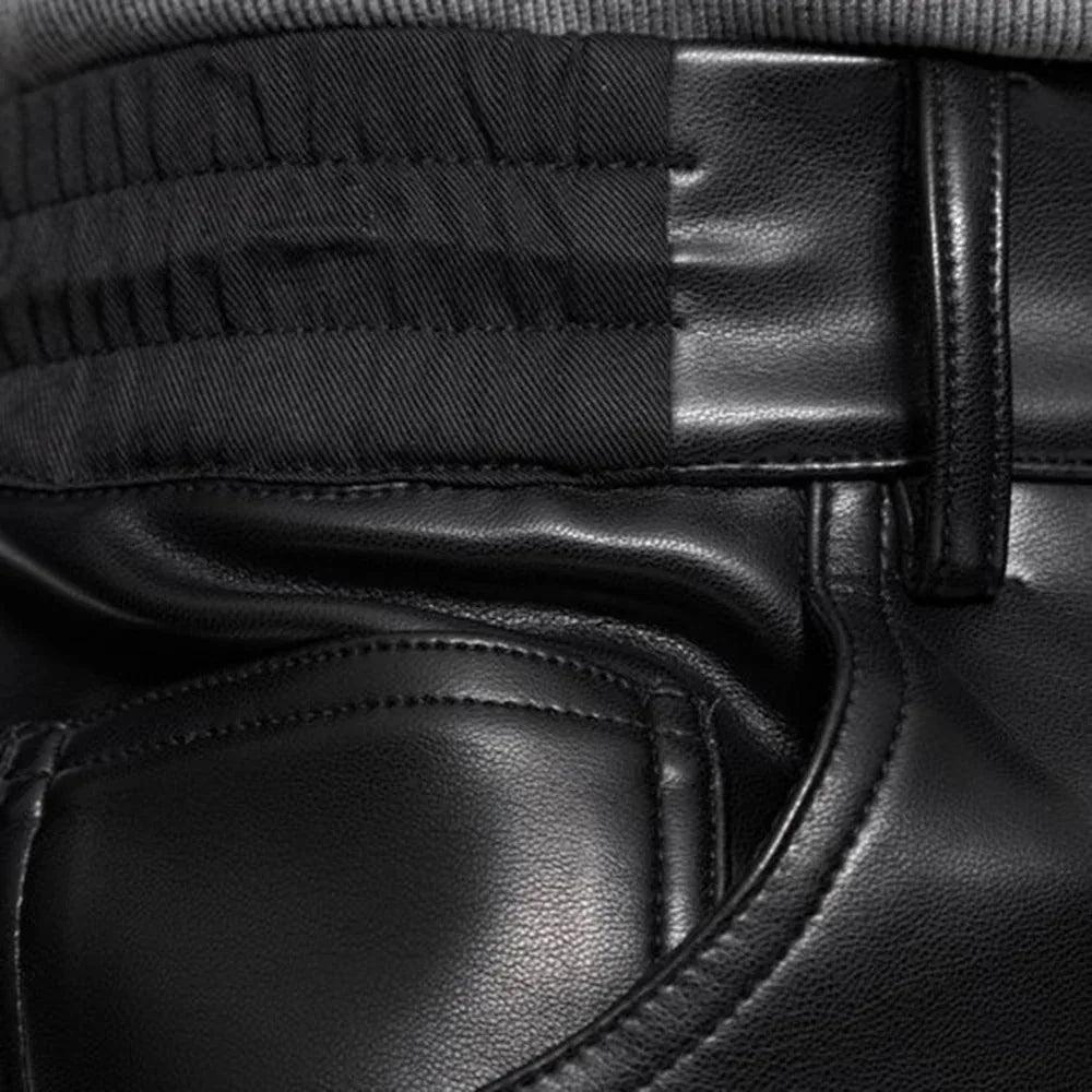 Leather Baggy Pants - ARNODEFRANCE - VENTURER