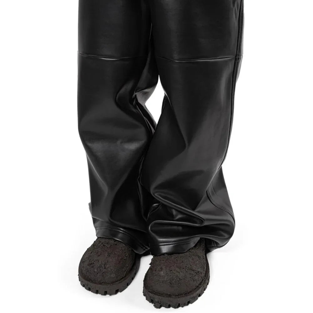 Leather Baggy Pants - ARNODEFRANCE - VENTURER
