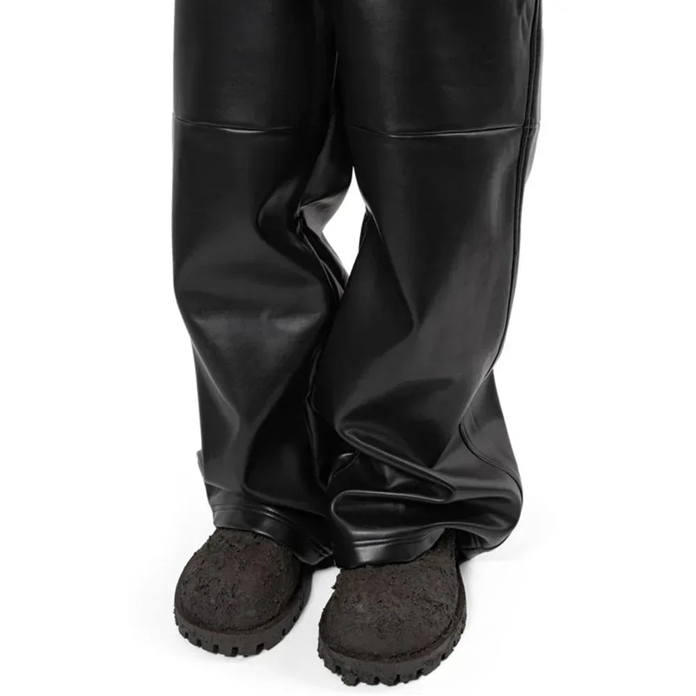 Leather Baggy Pants - ARNODEFRANCE - VENTURER