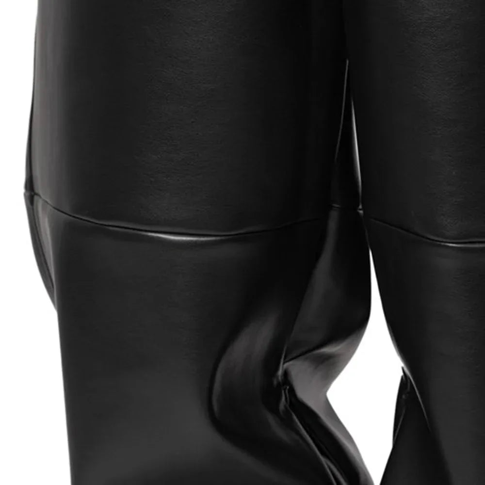 Leather Baggy Pants - ARNODEFRANCE - VENTURER