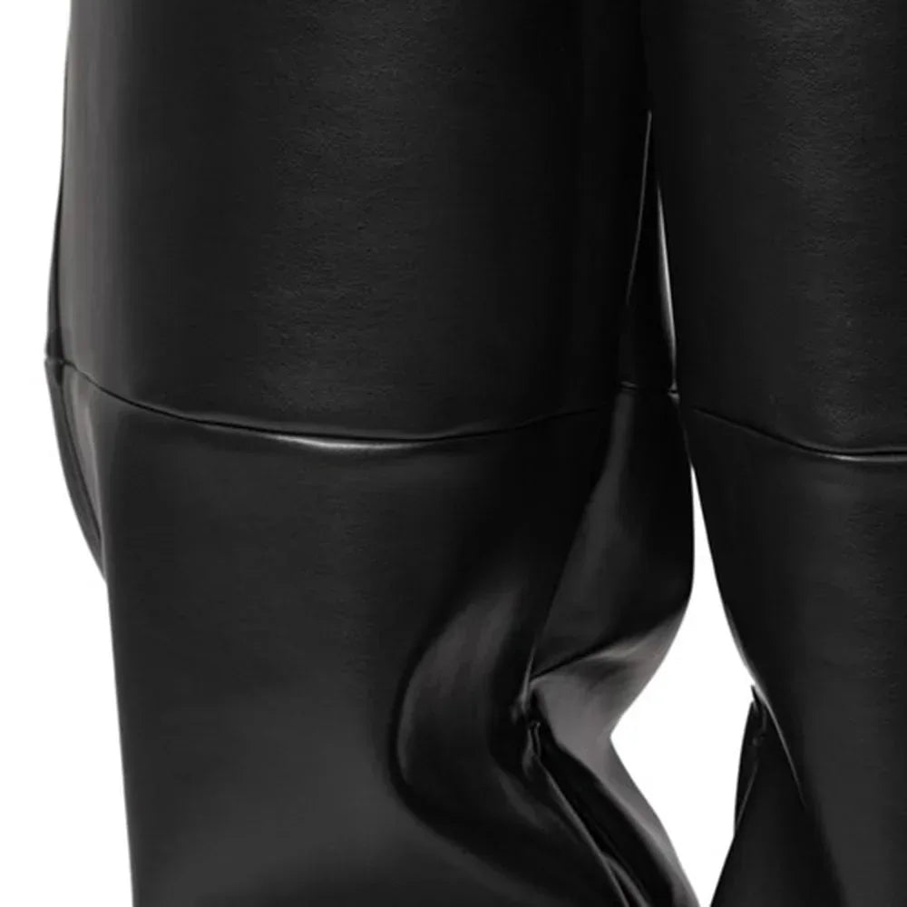 Leather Baggy Pants - ARNODEFRANCE - VENTURER