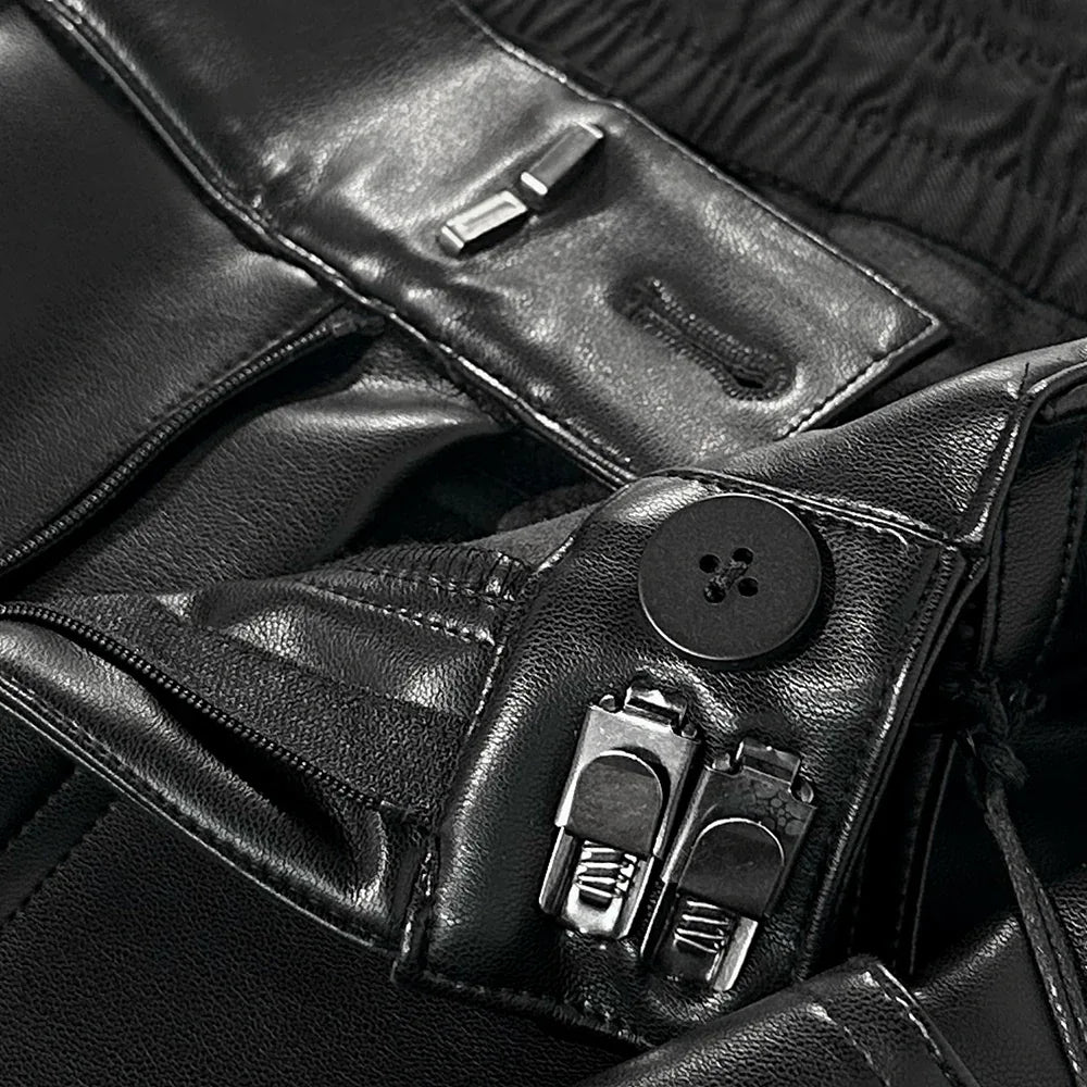 Leather Baggy Pants - ARNODEFRANCE - VENTURER