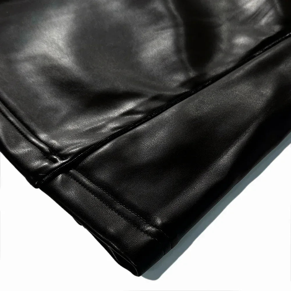 Leather Baggy Pants - ARNODEFRANCE - VENTURER