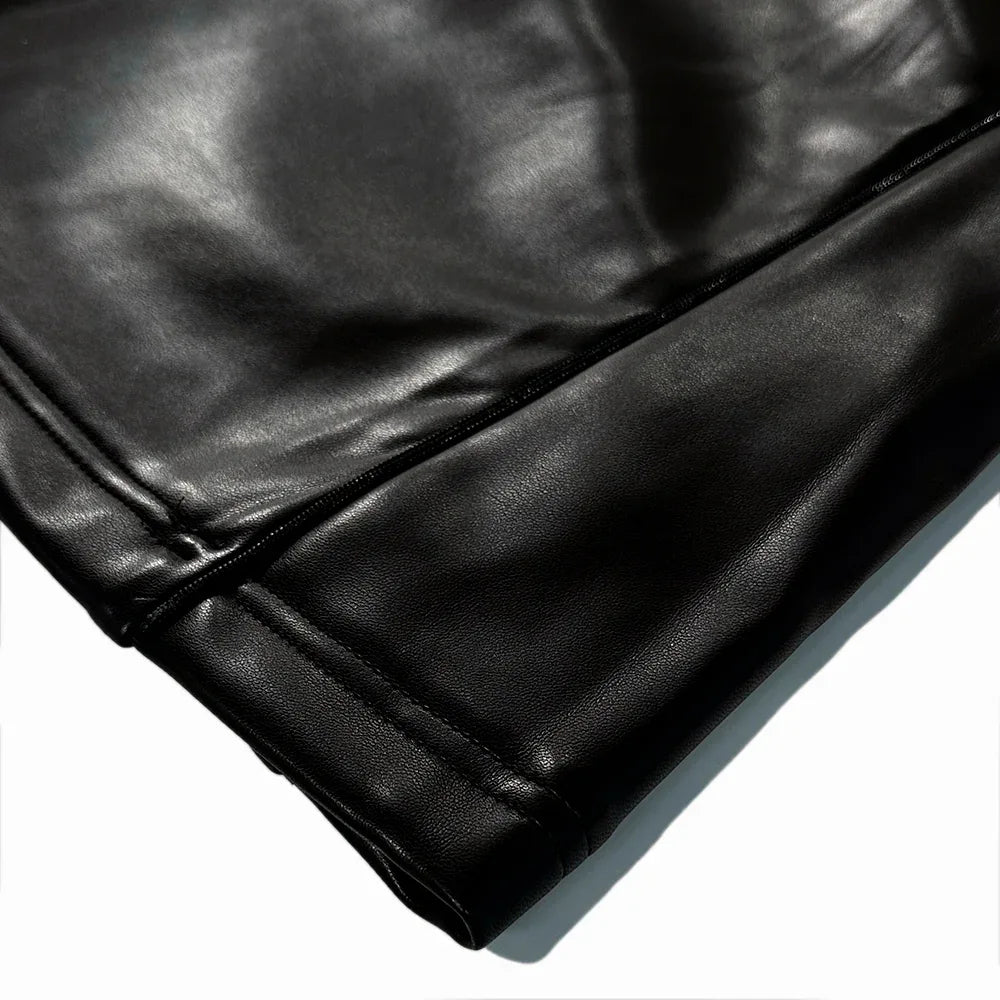 Leather Baggy Pants - ARNODEFRANCE - VENTURER