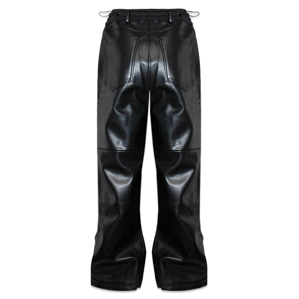 Leather Baggy Pants