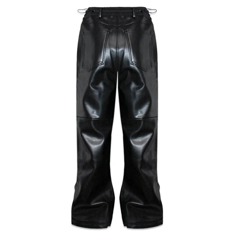 Leather Baggy Pants - ARNODEFRANCE - VENTURER