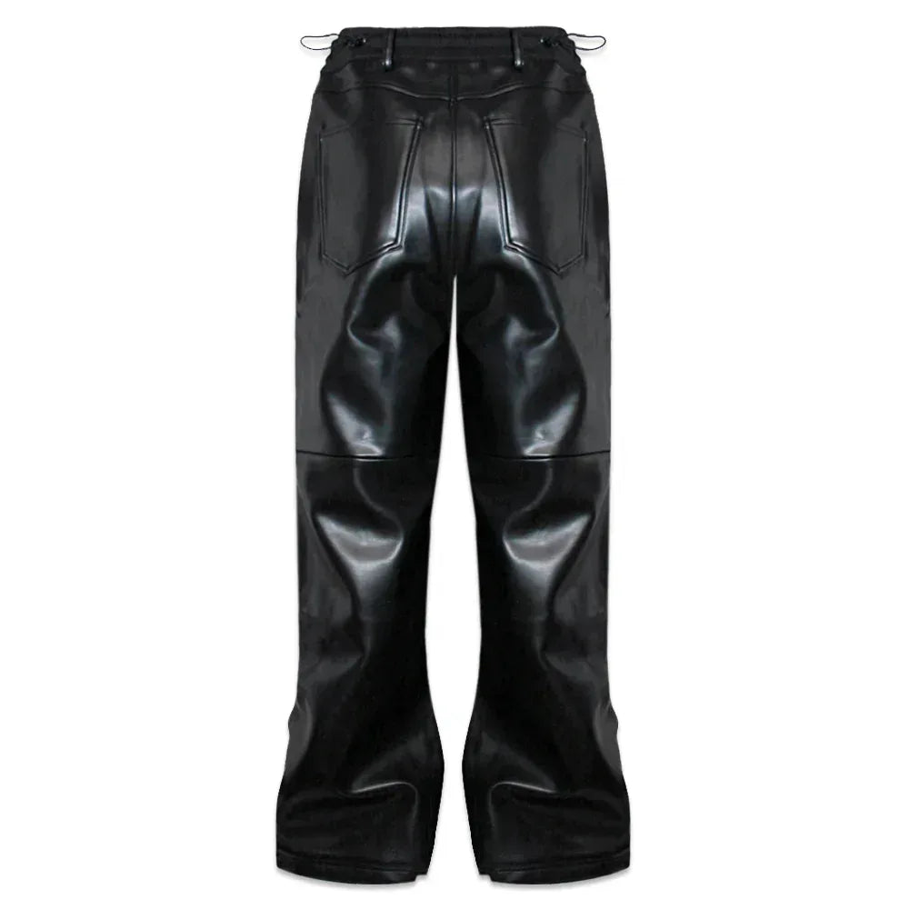 Leather Baggy Pants - ARNODEFRANCE - VENTURER