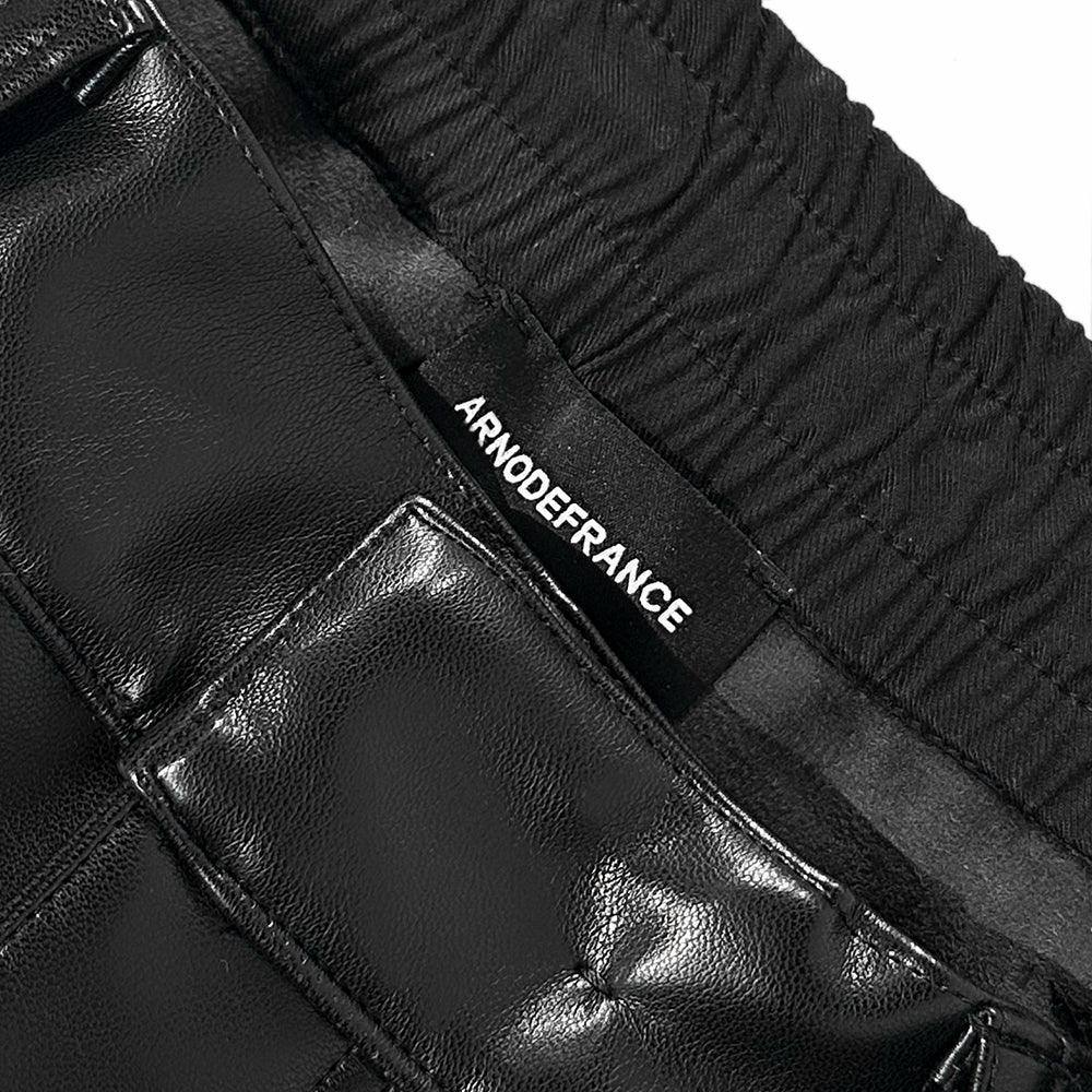 Leather Baggy Shorts - ARNODEFRANCE - VENTURER