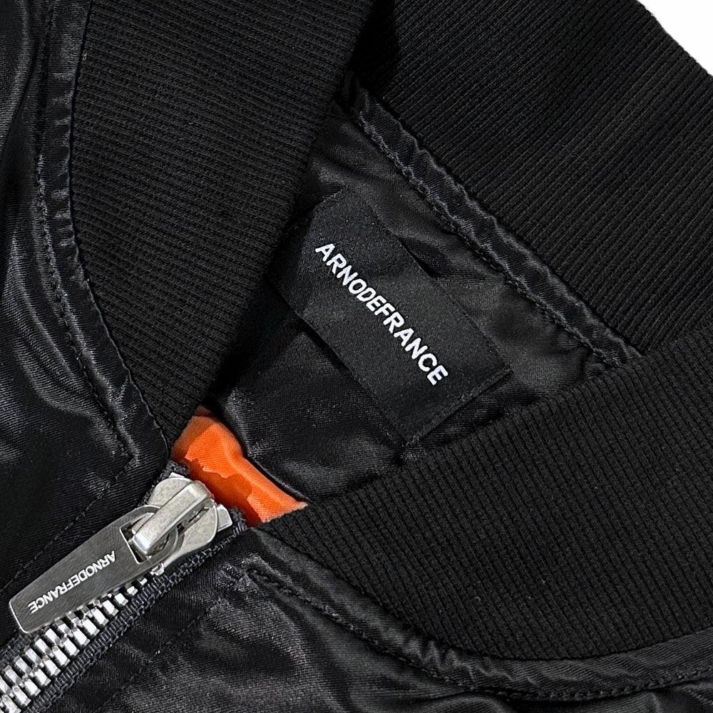 Nylon Cropped Bomber Jacket - ARNODEFRANCE - VENTURER