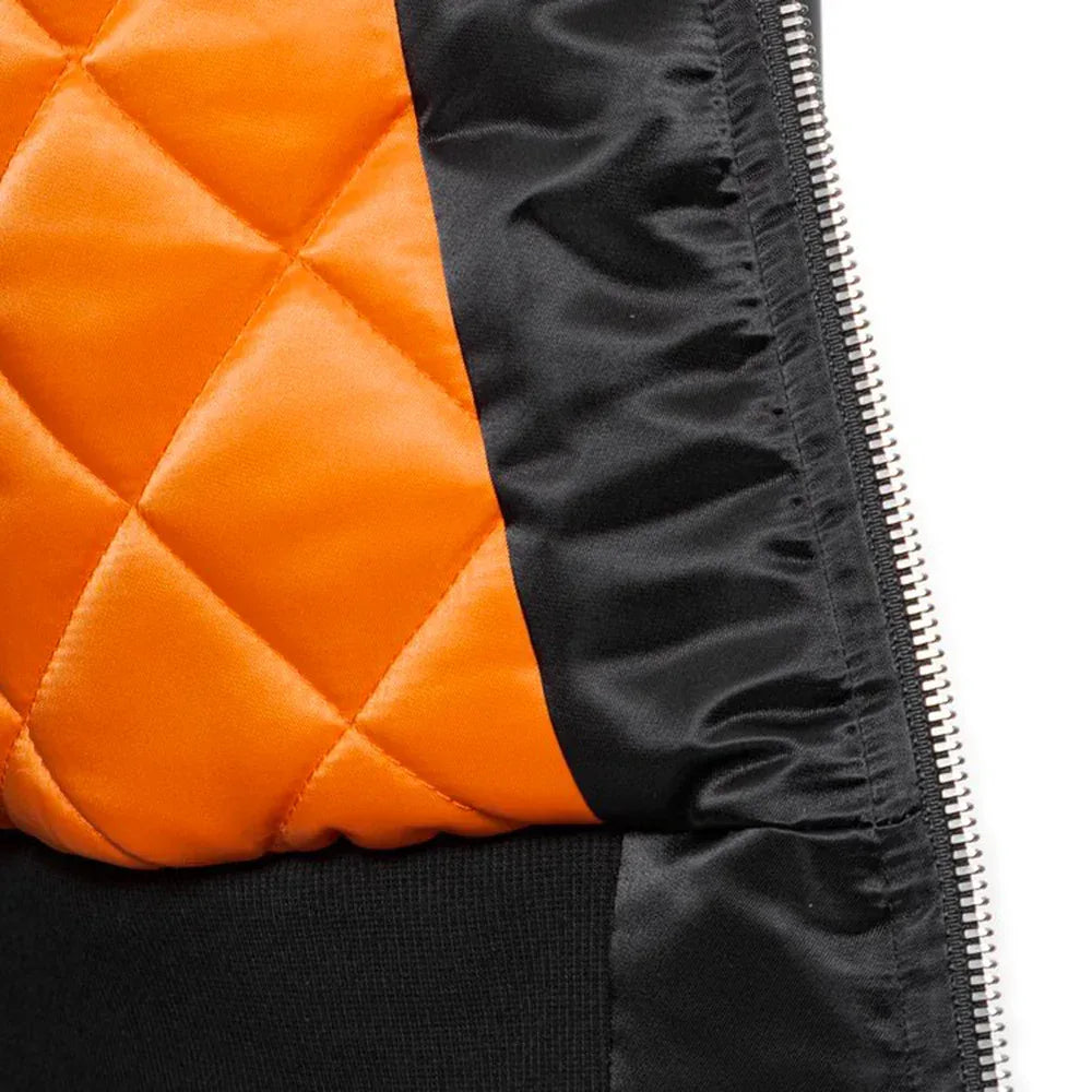 Nylon Cropped Bomber Jacket - ARNODEFRANCE - VENTURER