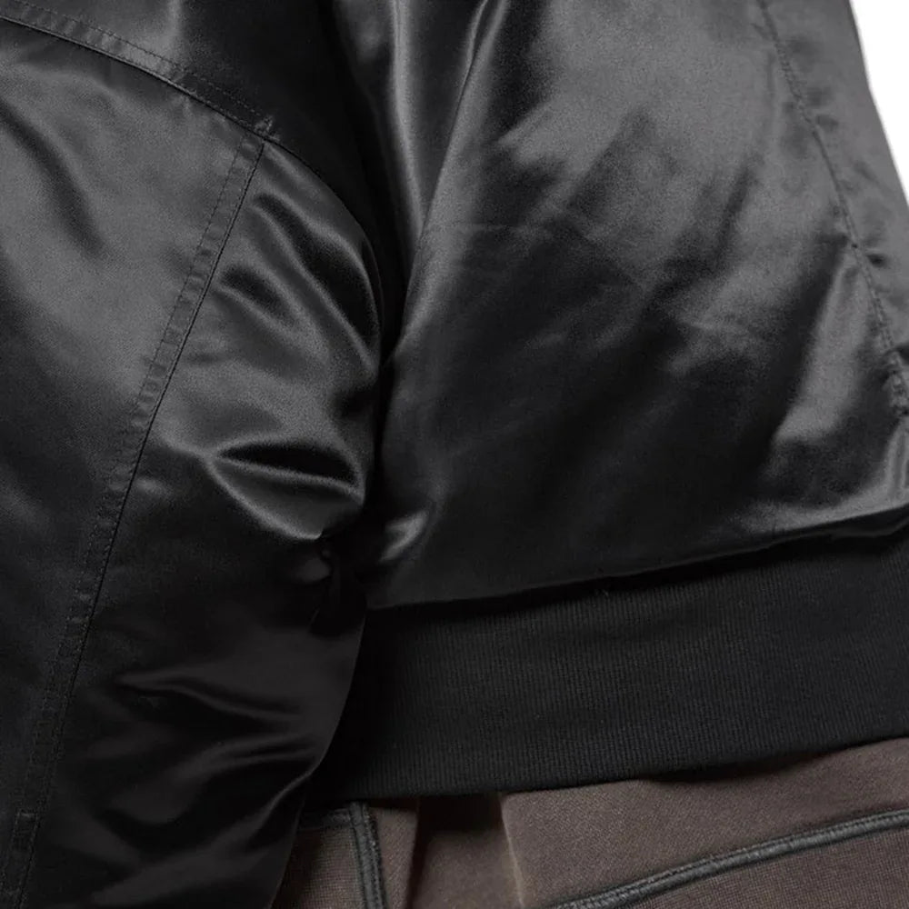 Nylon Cropped Bomber Jacket - ARNODEFRANCE - VENTURER