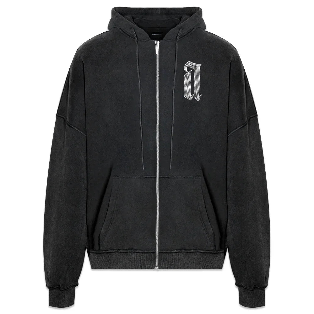 A Studs Zip Hoodie - ARNODEFRANCE - VENTURER