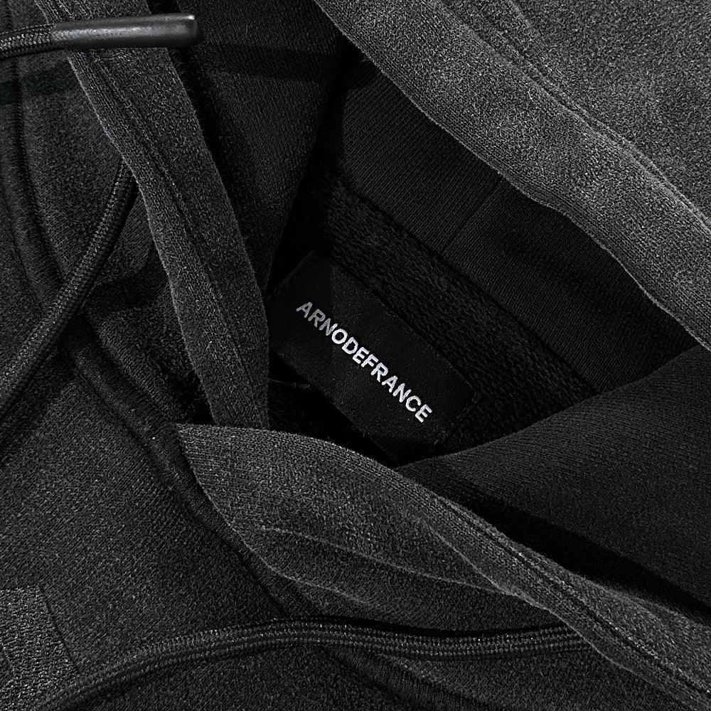 Distressed Sleeves Hoodie - ARNODEFRANCE - VENTURER