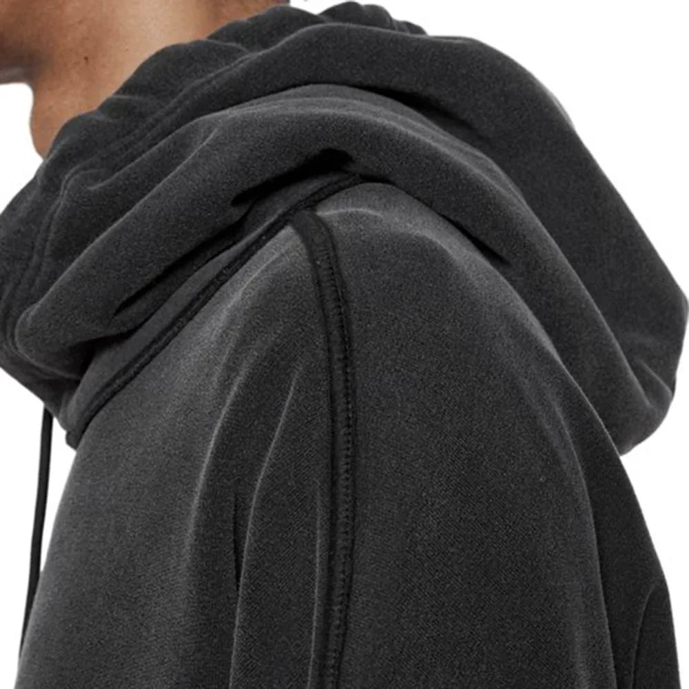 Distressed Sleeves Hoodie - ARNODEFRANCE - VENTURER