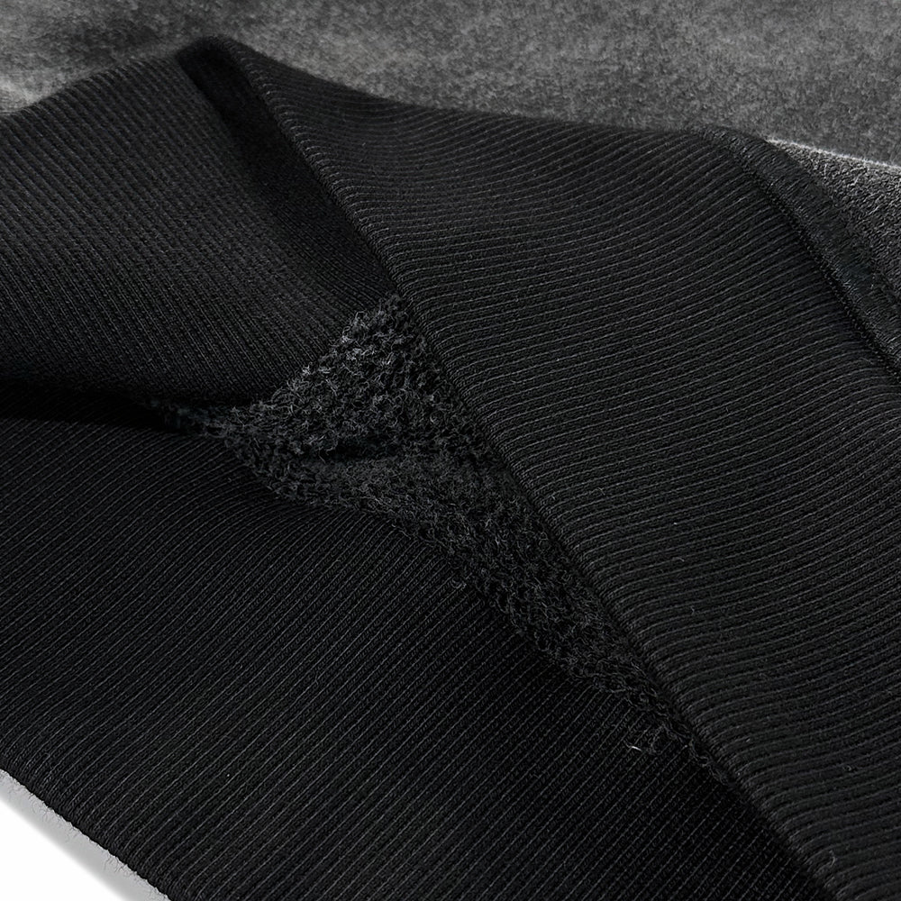 Distressed Sleeves Hoodie