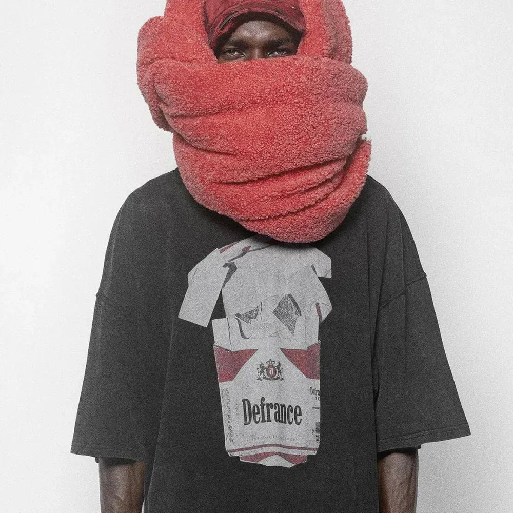 Antisocial Flavor Red T-Shirt - ARNODEFRANCE - VENTURER