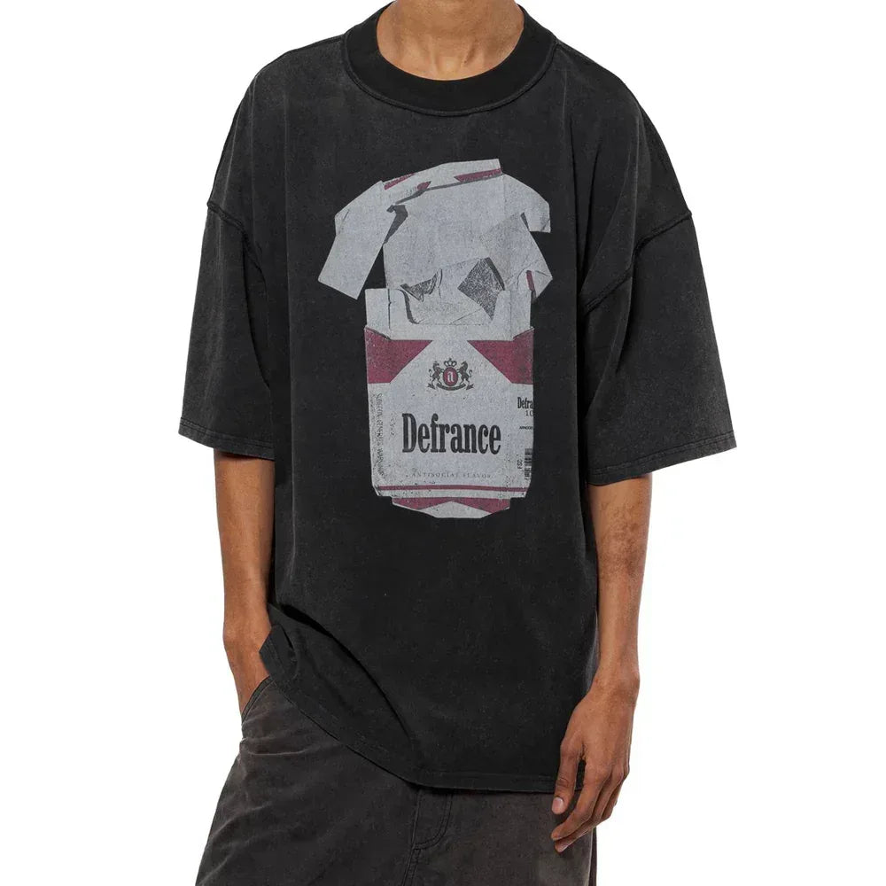 Antisocial Flavor Red T-Shirt - ARNODEFRANCE - VENTURER