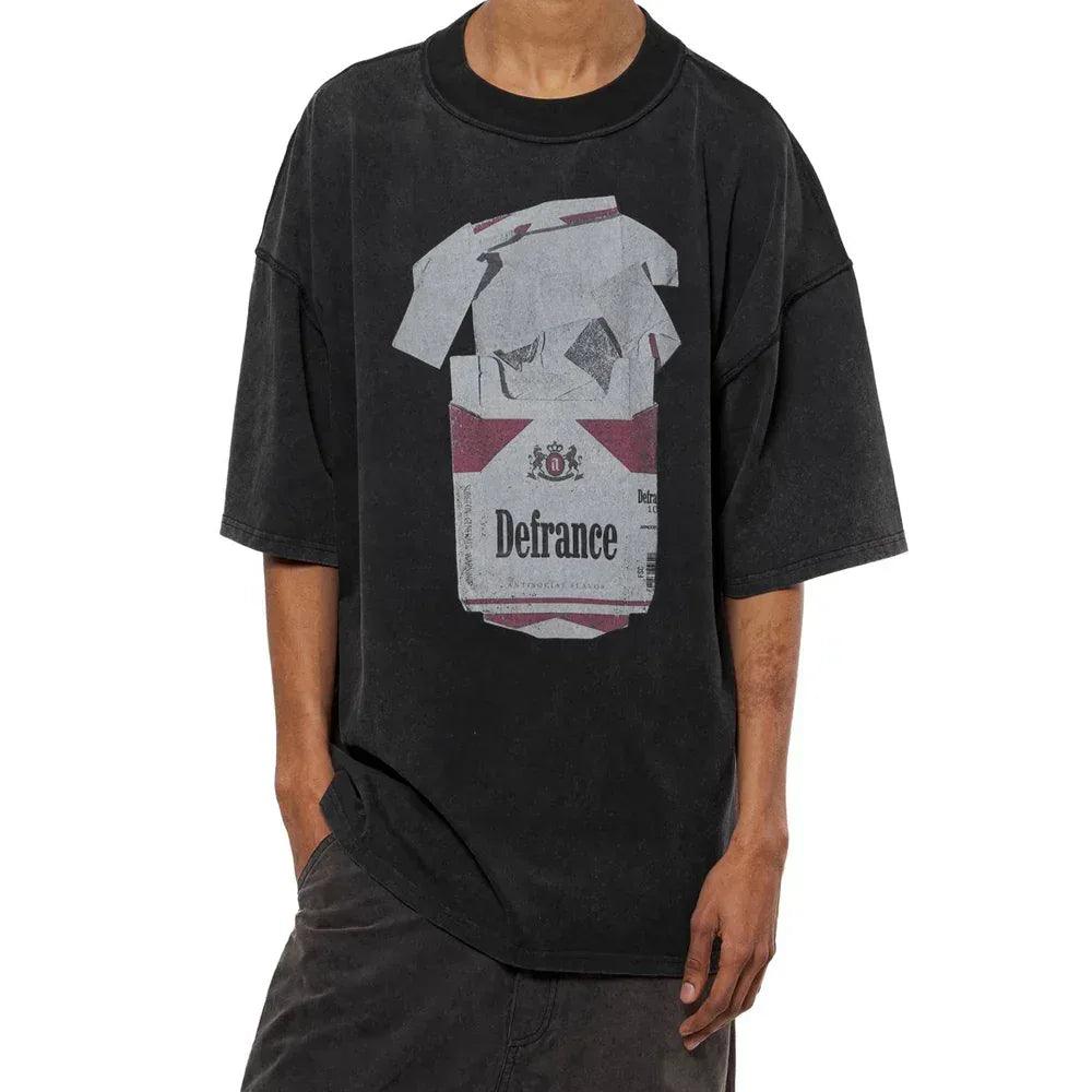 Antisocial Flavor Red T-Shirt - ARNODEFRANCE - VENTURER