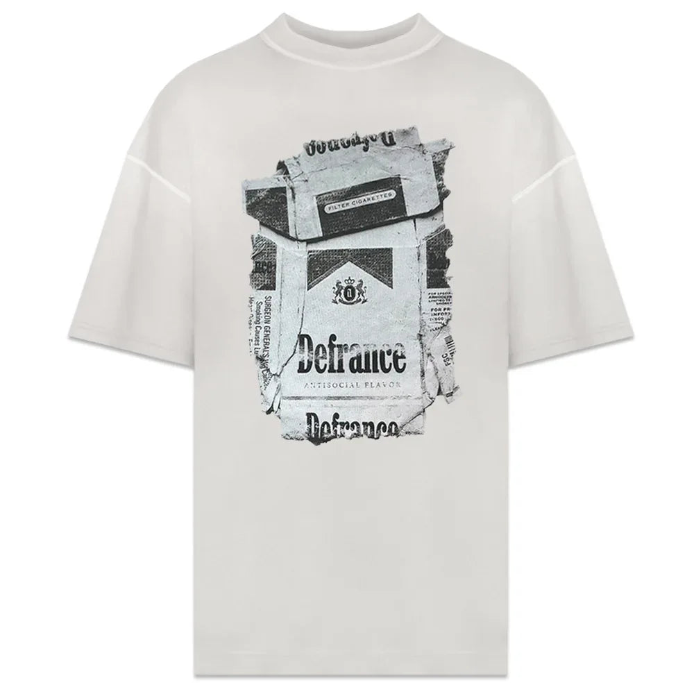 Antisocial Flavor White T-Shirt - ARNODEFRANCE - VENTURER