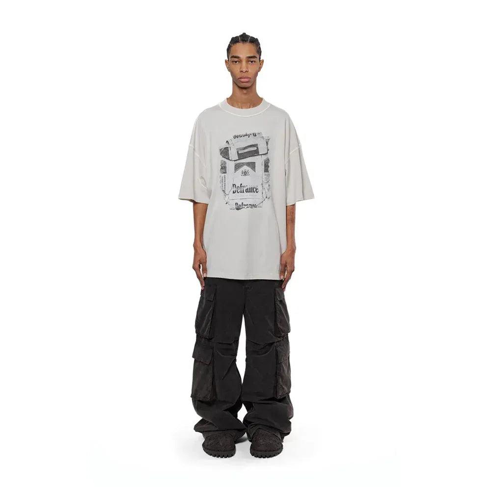 Antisocial Flavor White T-Shirt - ARNODEFRANCE - VENTURER