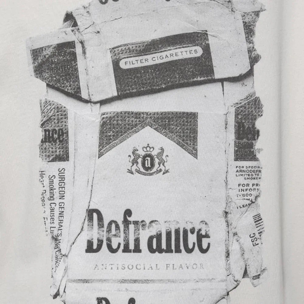 Antisocial Flavor White T-Shirt - ARNODEFRANCE - VENTURER