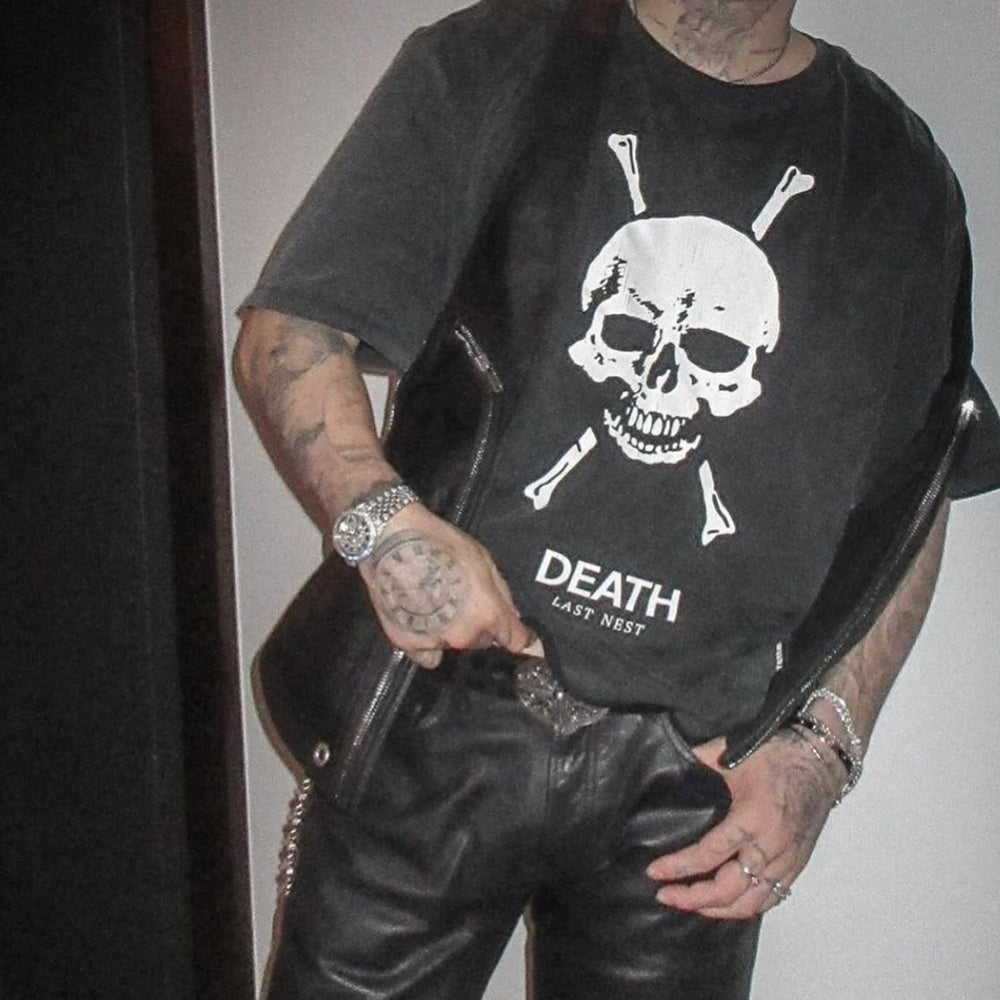 Exclusive Death Skull T-Shirt - LAST NEST - VENTURER