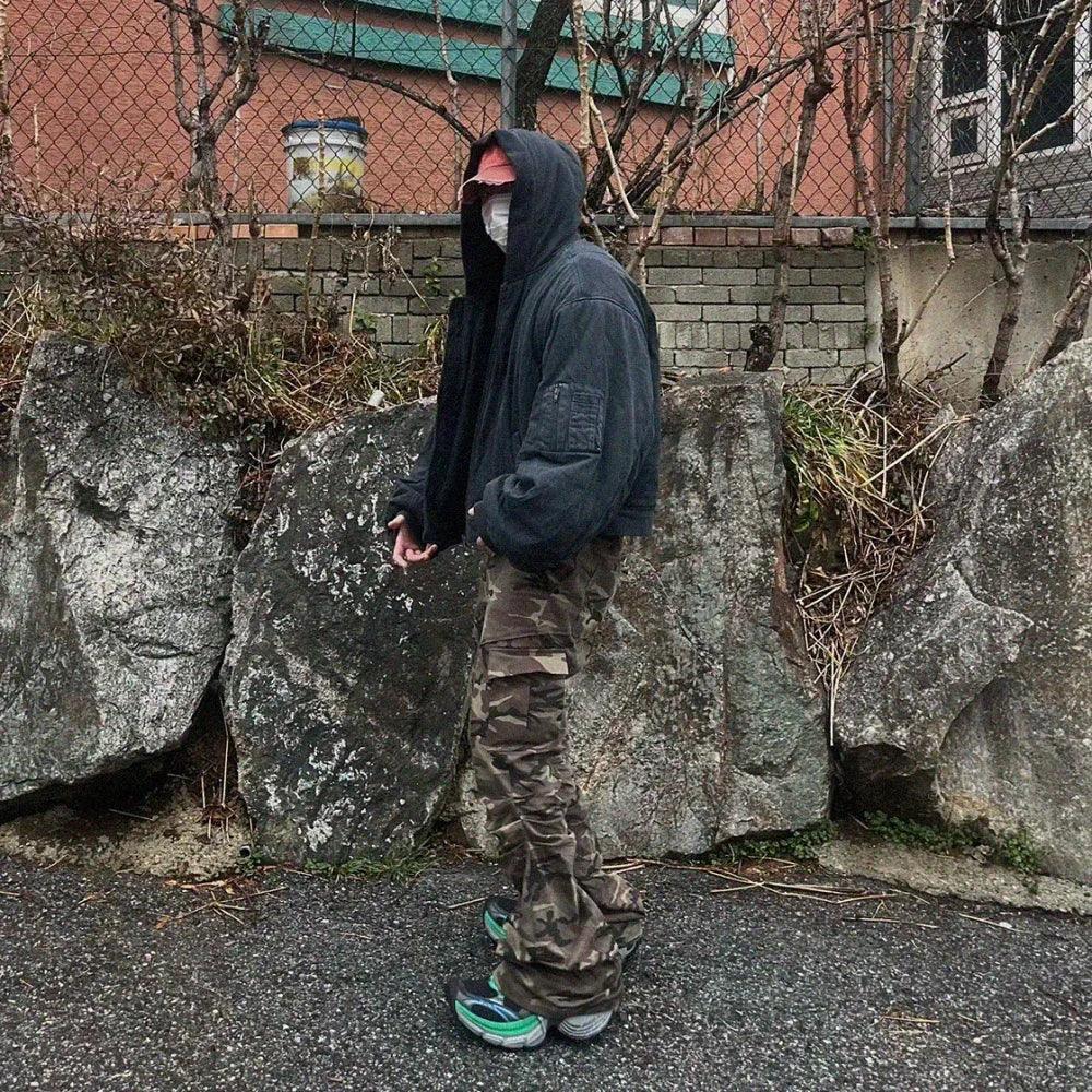 Napal Flare Cargo Pants - adonisorbitproject - VENTURER