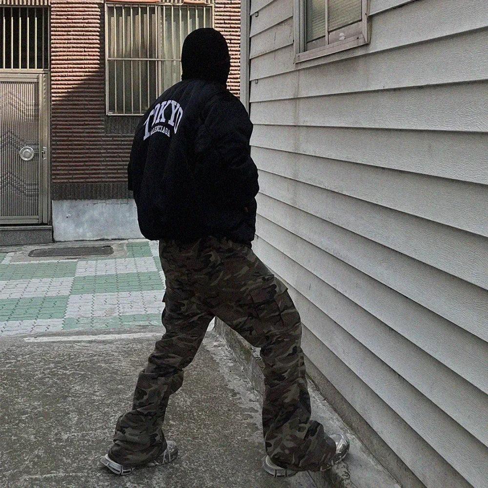 Napal Flare Cargo Pants - adonisorbitproject - VENTURER
