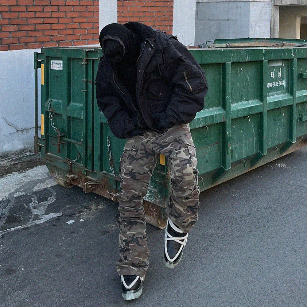 Napal Flare Cargo Pants - adonisorbitproject - VENTURER