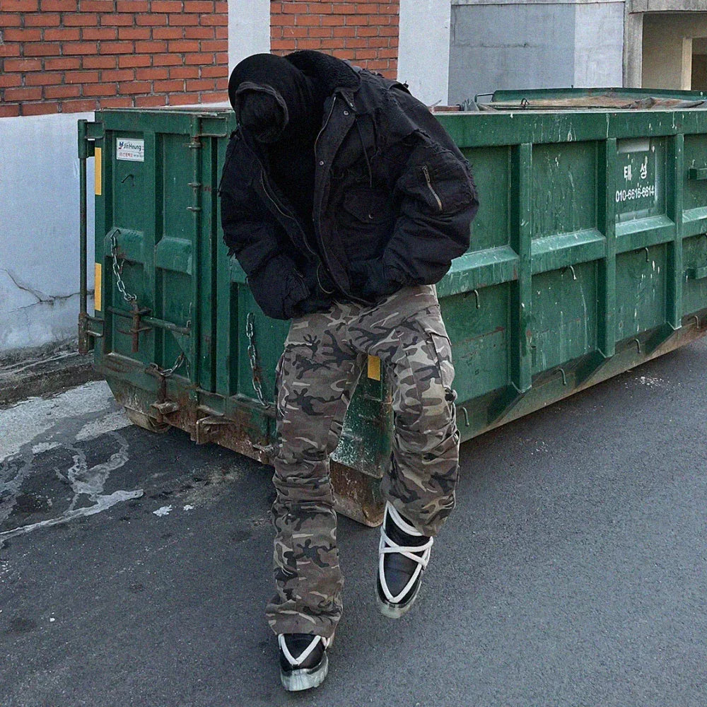 Napal Flare Cargo Pants - adonisorbitproject - VENTURER