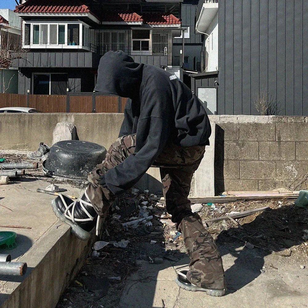 Napal Flare Cargo Pants - adonisorbitproject - VENTURER