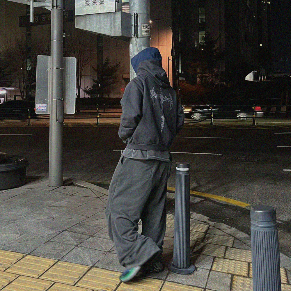 Trinity Distressed Hoodie - adonisorbitproject - VENTURER