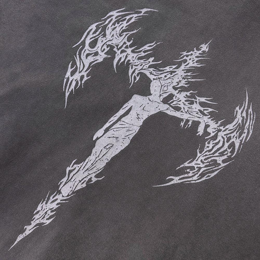 Trinity Distressed Hoodie - adonisorbitproject - VENTURER