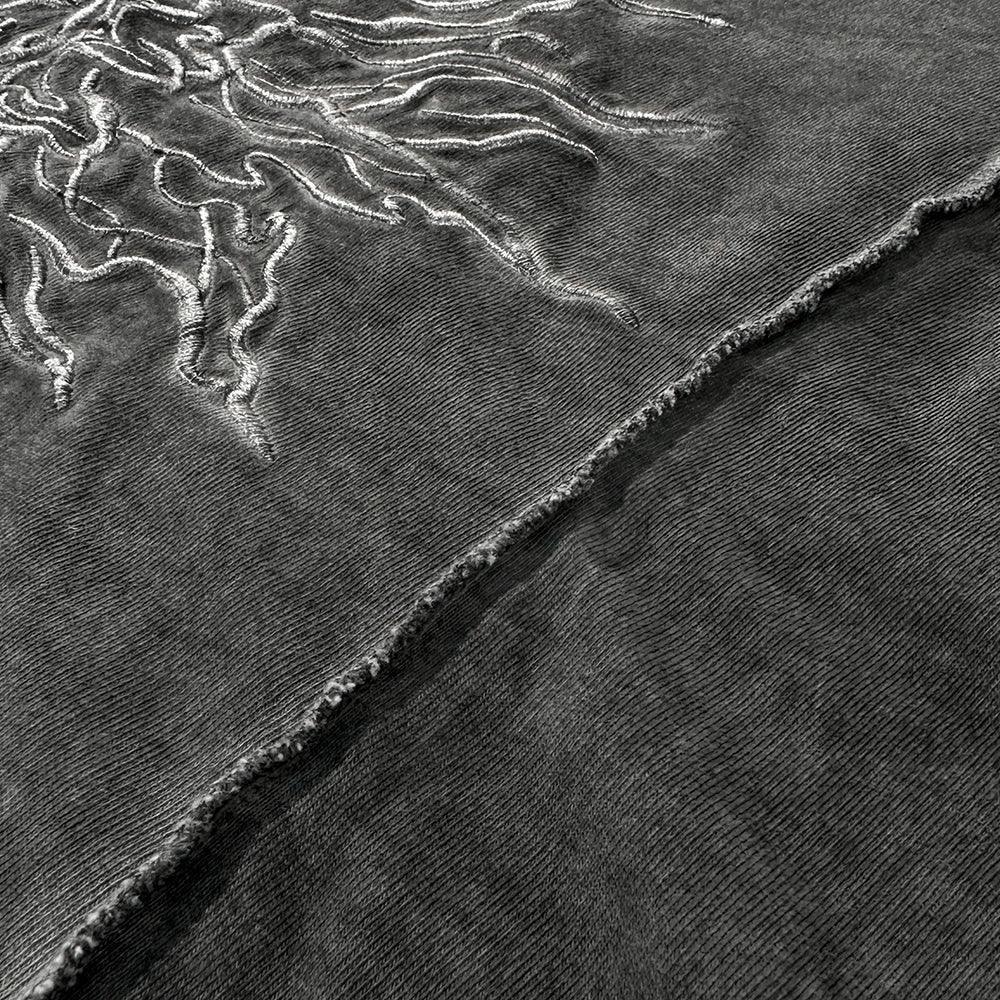 Raw Effect Layered Ls Hoodie - adonisorbitproject - VENTURER