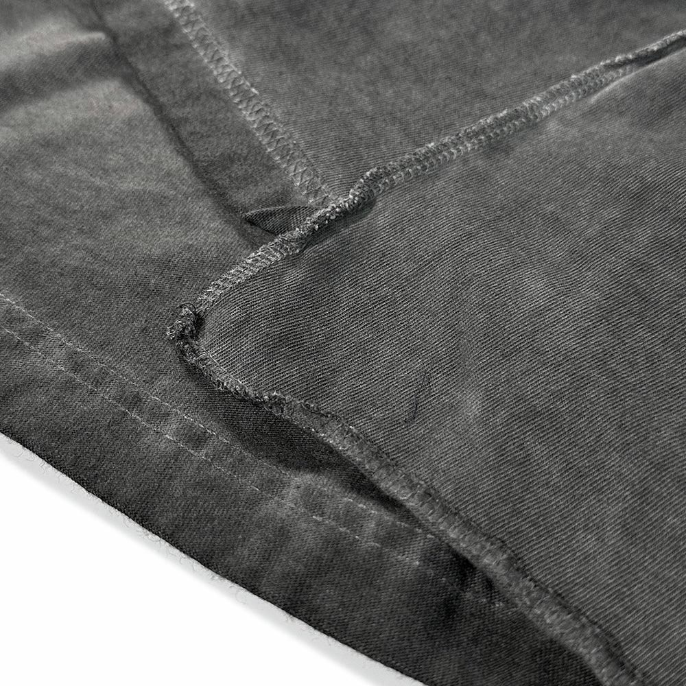 Raw Effect Layered Ls Hoodie - adonisorbitproject - VENTURER